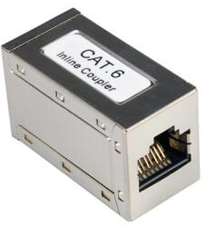 Roline Съединителна розетка ROLINE 21.17. 3041, RJ45(ж) към RJ45(ж), Cat 6, метален корпус (21.17.3041)