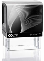 COLOP Bélyegzõ COLOP Printer IQ20 fekete ház kék párnával (BE01462060) - tonerpiac