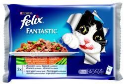 FELIX Fantastic - Lazac és Pisztráng Zöldségekkel aszpikban 4 x 85 g 0.4 kg