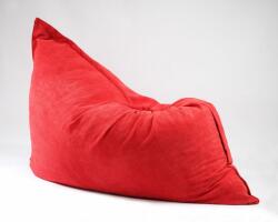 Pufrelax Пуф, 500л. Magic pillow XXL - Red diamond, Перящ се калъф, Пълнеж с микс от мемори пяна и дунапрен, Гама Plush honey