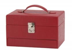 JK Box Casetă roșie de bijuterii Juvelo SP-577/A7