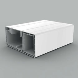 KOPOS PK 120X55 D HD szerelvényezhető fehér műanyag parapetcsatorna 55x120 (mxsz) (PK 120X55 D HD)