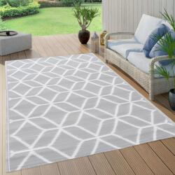 vidaXL Covor de exterior, gri, 120x180 cm, PP (310421) Patura