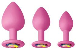 NS Novelties Set 3 Dopuri Anale Glams - Spades Trainer Kit, Roz