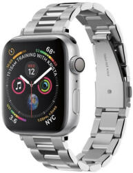Spigen Modern Fit óraszíj Apple Watch 1/2/3/4/5 (38 / 40mm) Ezüst óraszíj