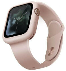 UNIQ Lino Apple Watch sorozat 5/4 44MM pink védőtok az órára