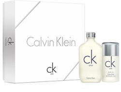 Calvin Klein CK One szett I. 100 ml eau de toilette + 75 ml stift dezodor (eau de toilette) unisex garanciával