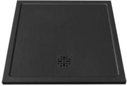 MARMY Dolomite Pro 90x90 zuhanytálca Cavalli Black 808225909054 +ajándék szifon (80 8225 90 90 54)