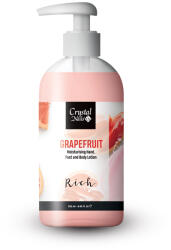 Crystal Nails Moisturising Hand, Foot and Body Lotion - Grapefruit Lotion - Rich 250ml - Limitált!