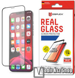 Displex APPLE iPhone 12, iPhone 12 Pro, DISPLEX üvegfólia, 10H, Full glue, Full cover, Fekete (01306)