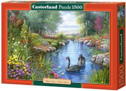 Castorland Пъзел Castorland от 1500 части - Черни лебеди (C-151042-2)