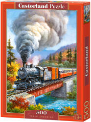 Castorland Puzzle Castorland din 500 de piese - Trecerea trenului (B-53216) Puzzle