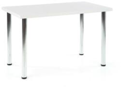 Halmar Modex 120 étkezőasztal fehér asztallappal, króm lábbal - mindigbutor
