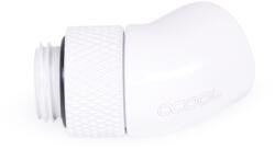 Alphacool Eiszapfen Szögadapter 45° elforgatható G1/4 külső G1/4 belső - Fehér /17487/