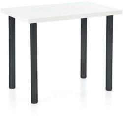 Halmar Modex 2 étkezőasztal 90 fehér asztallappal , fekete lábbal - sprintbutor