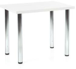 Halmar Modex 90 étkezőasztal fehér asztallappal, króm lábbal - sprintbutor