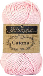 Scheepjes Catona 238 Powder Pink - púderrózsaszín pamut fonal
