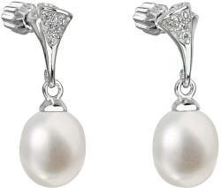 Pavona Cercei din argint cu perle albe de râu 21013.1