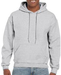 Gildan Uniszex Pulóver Kapucnis Hosszú ujjú Gildan DryBlend Adult Hooded Sweat - S, Hamuszürke