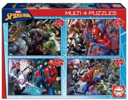 Educa Pókember és Venom 4 az 1-ben puzzle (36000E18102)