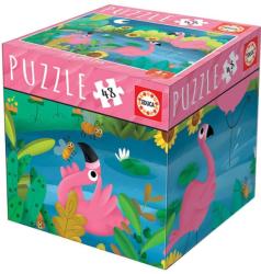 Educa Mini Box - Flamingók 48 db-os (18073)