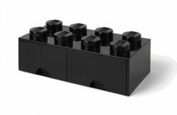 LEGO® Cutie de depozitare LEGO® 8 - cu sertare negre 250 x 500 x 180 mm (SL40061733)