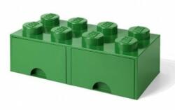 LEGO® Cutie de depozitare LEGO® 8 - cu sertare verde 250 x 500 x 180 mm (SL40061734)