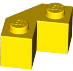 LEGO® Alkatrészek (Pick a Brick) Sárga 2x2/45° Elem 4581524