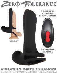 Zero Tolerance Vibrating Girth Enhancer Black
