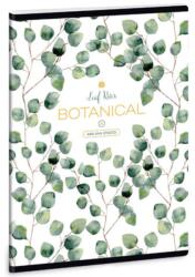 Ars Una Botanic Leaf extra kapcsos kockás füzet A/5 (53140241) - innotechshop