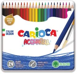 CARIOCA Akvarell színes ceruza 24db-os szett fém dobozban - Carioca (42860) - innotechshop
