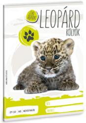 Ars Una Cuki állatok - Leopárd kockás füzet A/5 (53630346)