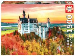 Educa Puzzle Autumn in Neuschwanstein Educa 1500 darabos és Fix ragasztó 11 évtől (19042)
