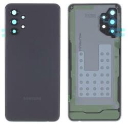 tel-szalk-1929255 Samsung Galaxy A32 5G fekete akkufedél, hátlap, hátlapi kamera lencse (tel-szalk-1929255)