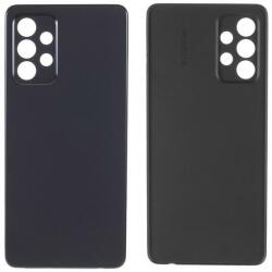  tel-szalk-1929431 Akkufedél hátlap - burkolati elem Samsung Galaxy A52 / A52 5G, fekete (tel-szalk-1929431)