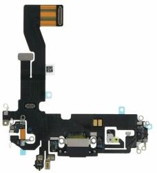 tel-szalk-1929285 Apple iPhone 12/12 Pro töltőcsatlakozó port, flexibilis kábel / töltő csatlakozó flex fekete (tel-szalk-1929285)