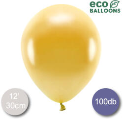 Belbal ECO Lufi, metál arany, 30cm, 100 db/cs