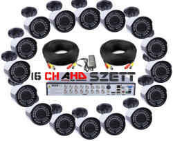ZEXI 16 kültéri 3.6 / 6mm csőkamerás AHD rendszer 2.0 MegaPixel, H. 265