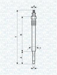 Magneti Marelli Bujie incandescenta MAGNETI MARELLI 062900013304 (062900013304)