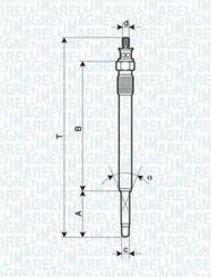 Magneti Marelli Bujie incandescenta MAGNETI MARELLI 062900013304