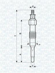 Magneti Marelli Bujie incandescenta MAGNETI MARELLI 062581201304 (062581201304)
