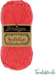 Scheepjes Softfun 2607 Coral - korallpiros fonal