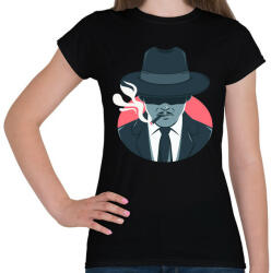 printfashion Maffia vezér - Női póló - Fekete (4993307)