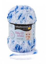 Schachenmayr Baby Smiles Lenja Soft 25gr. fonal színkód: 0082 blue spot color