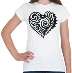 printfashion Maori szív2 - Női póló - Fehér (4984030)