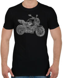 printfashion Yamaha XJ6 - Férfi póló - Fekete (4983560)