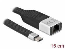 Delock Adaptor FPC Flat USB 3.2 Gen1-C la Gigabit LAN 15cm, Delock 86936 (86936)