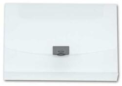 Office Depot 2, 5 cm áttetsző kapcsos fehér irattáska (1434947) - bestbyte