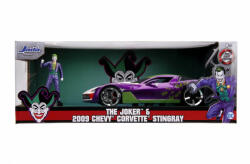 Simba Toys Masinute Metalica Chevy Corvette Stingray 2009 Si Figurina Joker Scara 1: 24 (253255020) - drool