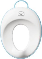 BabyBjörn Reductor pentru toaleta Toilet Training Seat, White/Turquoise
